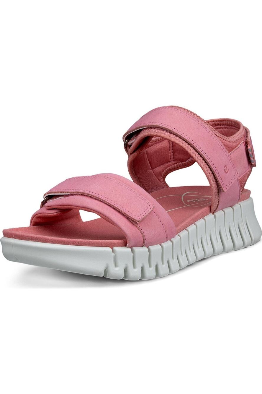 Ecco Gruuv Sol Women's Sandals Pink Nubuck EU 39 Size 8-8.5 US